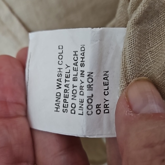 Luisa Ricci linen romper/cover up, size medium - Picture 9 of 13